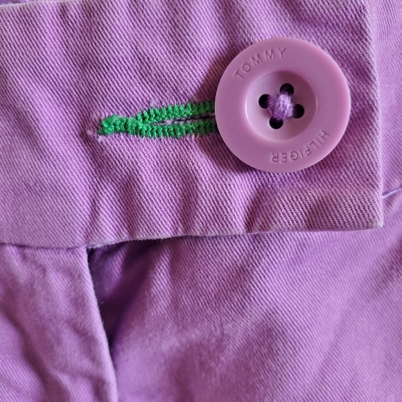 Tommy Hilfiger Purple Shorts - Size 6 - Picture 6 of 12